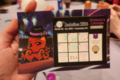 My completed stamp card